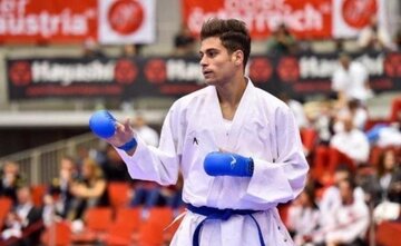 کاراته کار کرمانشاهی نایب قهرمان جهان شد