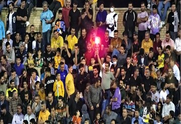 هواداران نفت‌وگاز گچساران صعود به لیگ دسته اول را جشن گرفتند