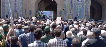 Funeral por el mártir Hamidreza Aldaghi en Mashhad 

