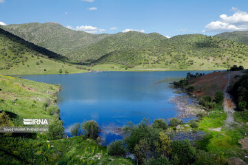 Garan Dam in western Iran discharged