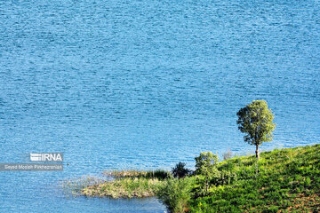 Garan Dam in western Iran discharged