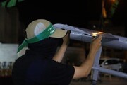 مقابله پدافند هوایی «القسام» با جنگنده‌های رژیم صهیونیستی
