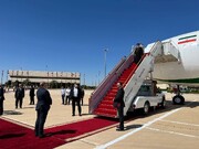 ایرانی صدر دمشق پہنچ گئے