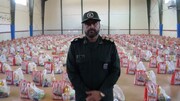 هزار و ۱۰۰ بسته کمک معیشتی در قصرشیرین توزیع شد