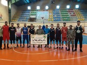 اردوی تیم ملی بسکتبال نظامیان ایران در مشهد برگزار شد