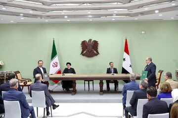 وزرای اقتصاد ایران و سوریه ۳ سند همکاری امضا کردند