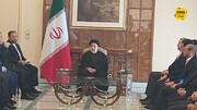 Iran's Raisi meets Palestinian resistance commanders in Syria