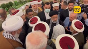 ایرانی صدر کی شام کے سنی علماء سے ملاقات