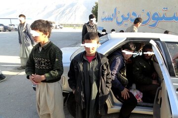 طرد ۲۴۵۲ نفر از اتباع افغانستانی از پایانه مرزی میلک 