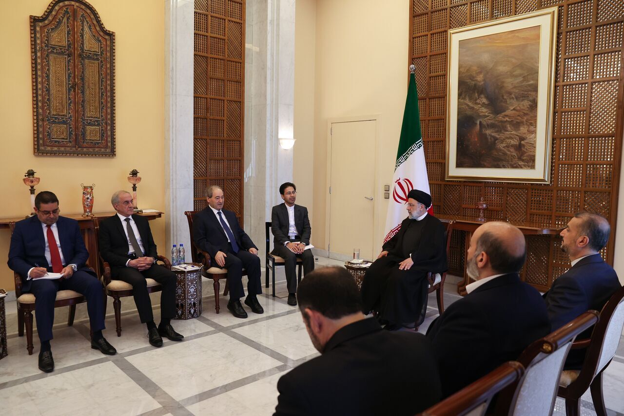 Zionist regime looking to divide Sudan after failure in Syria: President Raisi