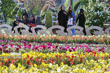 11th Urmia flowers festival in northwestern Iran