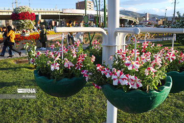 11th Urmia flowers festival in northwestern Iran