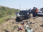 سه نفر بر اثر تصادف در محور روانسر به کرمانشاه جان باختند