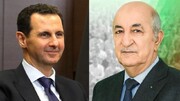 بازگشت سوریه به اتحادیه عرب؛ محور رایزنی تلفنی بشار اسد و همتای الجزایری