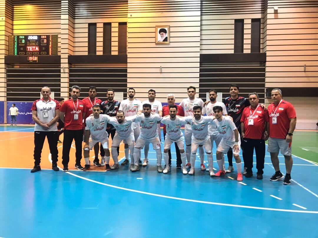 منتخب إيران لكرة الصالات للصم يتاهل إلى نهائي بطولة آسيا