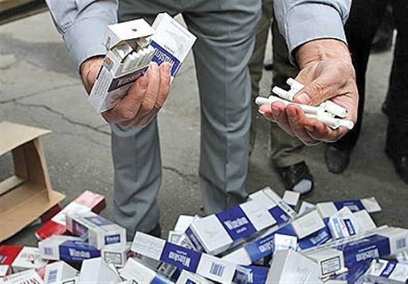 افزون بر ۱۳ هزار نخ سیگار قاچاق در آستارا کشف شد