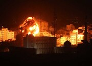 رژیم صهیونیستی نوار غزه را هدف قرار داد
