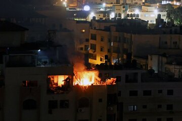 12 martyrs et 20 blessés dans l’agression de l'occupation sioniste sur Gaza 