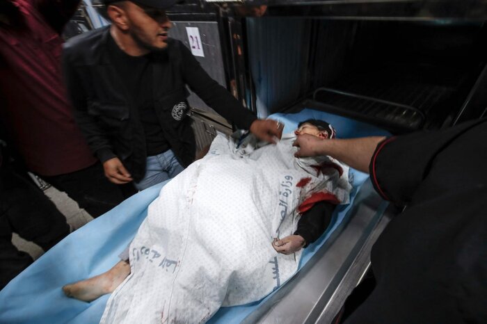 تصاویری از جدیدترین جنایت صهیونیستها در غزه