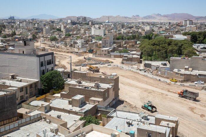 ۱۰ پلاک تا اتصال شریانی شمال به جنوب شهر قم