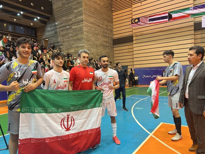 تیم فوتسال ناشنوایان ایران قهرمان مسابقات آسیا و اقیانوسیه شد