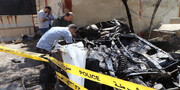انفجار خودروی پلیس در دمشق