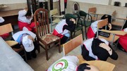 اجرای مانور امداد و نجات در خانه‌های هلال البرز 