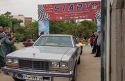 رالی خودروهای کلاسیک ویژه بزرگداشت فردوسی در مشهد برگزار شد