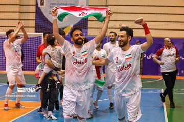 Iranian men, women stand 1st, 2nd at Asia Pacific futsal championships