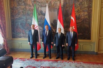 Réunion quadripartite des ministres des affaires étrangères de la Syrie, de la Russie, de l'Iran et de la Turquie à Moscou 