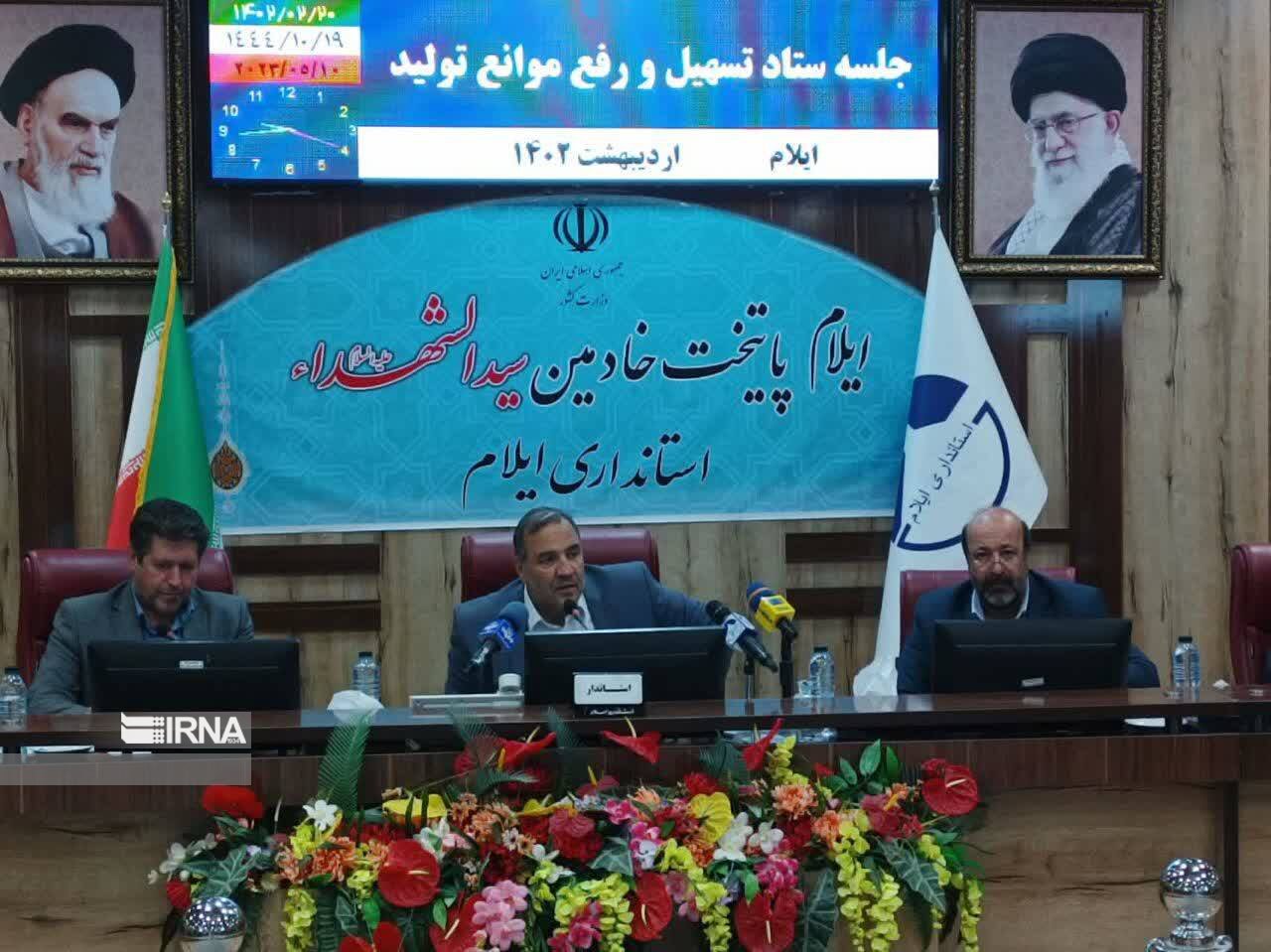 استاندار ایلام: دستگاه ها ظرف یکماه پاسخ استعلامات اجرای پروژه ها را اعلام کنند