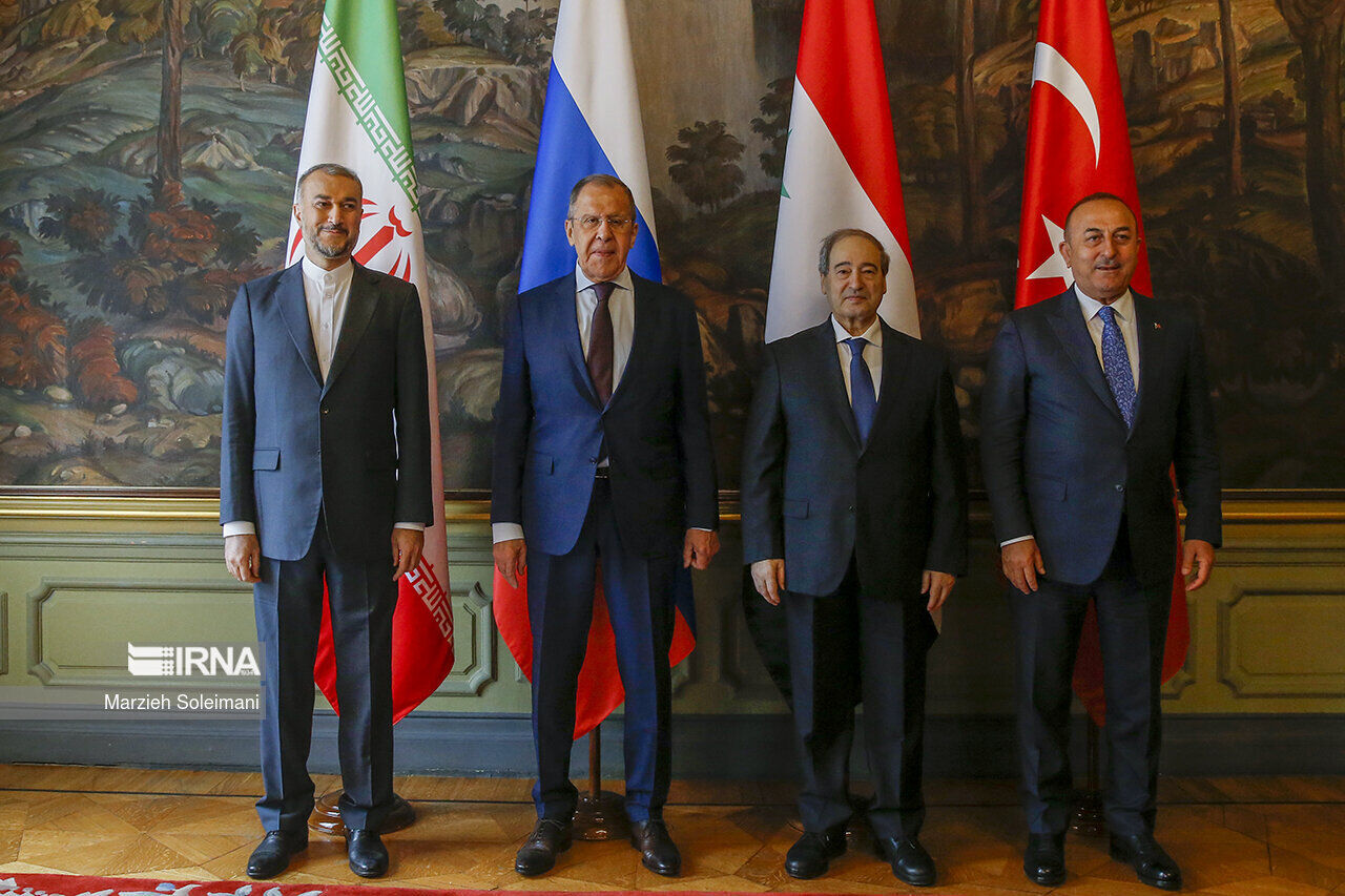 ماسکو کا چار فریقی اجلاس ایک قدم آگے تھا:  ایرانی وزیر خارجہ