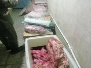 یک هزار و ۴۰۰ کیلوگرم گوشت چرخ‌کرده بدون تاریخ مصرف در مشهد کشف شد