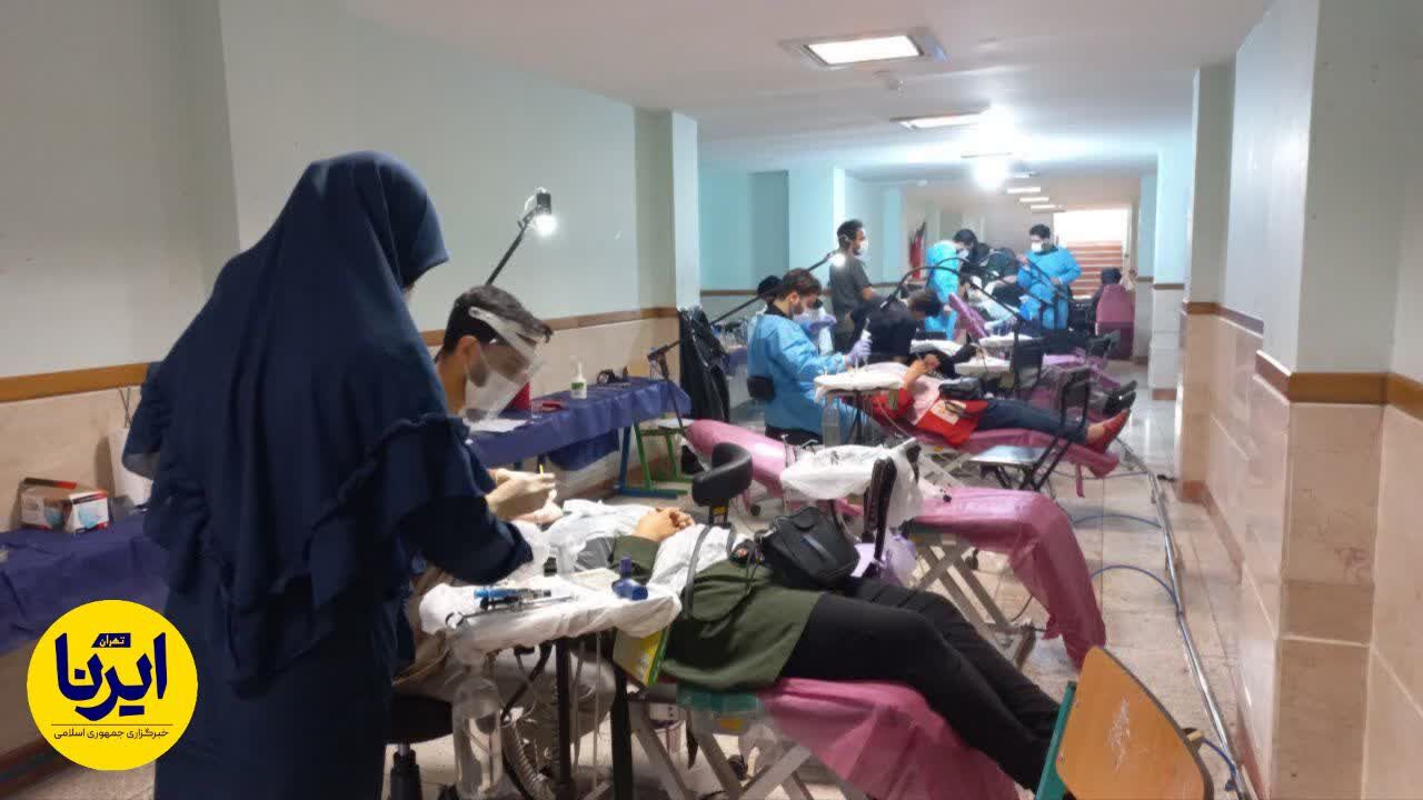 ارائه خدمات پزشکی رایگان توسط گروه‌های جهادی در شهرستان ملارد 