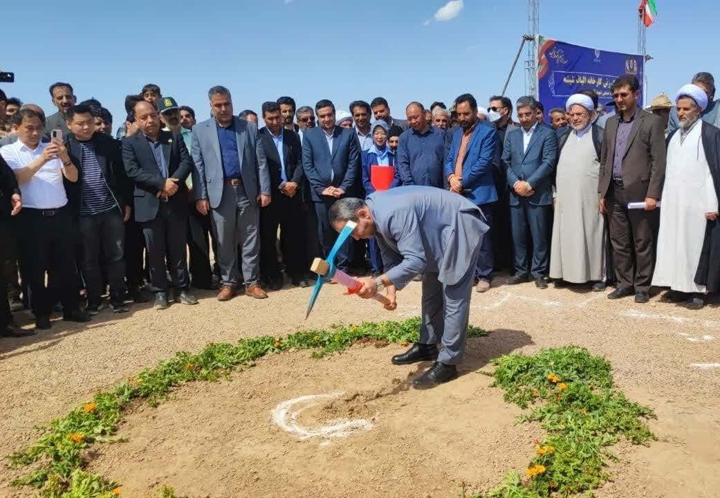 ساخت کارخانه تولید الیاف شیشه در قاینات آغاز شد ساخت کارخانه تولید الیاف شیشه در قاینات آغاز شد