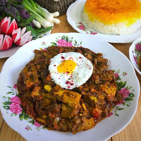 خورش ملاقورمه؛ غذای سنتی شمالی