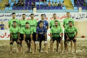تیم فوتبال ساحلی گلساپوش یزد لیگ برتر را با پیروزی آغاز کرد