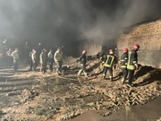 سه نفر در آتش‌سوزی شهر قنوات قم جان باختند