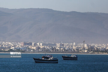 La flotte 86 de la Marine iranienne dans le port de Salalah, Oman