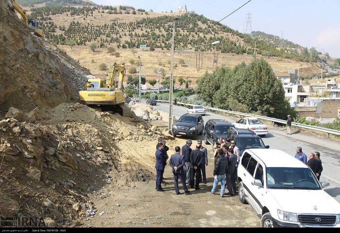 طرح ملی تعریض جاده کندوان سال ها در انتظار بهره‌برداری