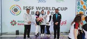 إيران تحصد المركز الثالث في كأس العالم للرماية في باكو