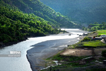 Beauty of nature in spring in western Iran