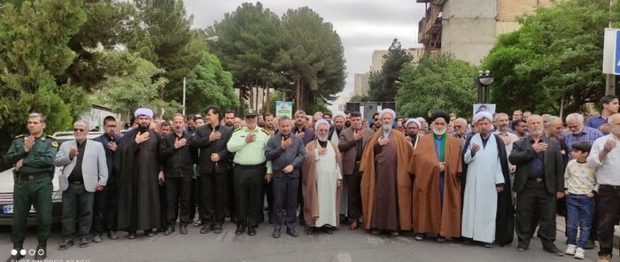 اجتماع بزرگ صادقیون سبزوار از محل شهادت شهید غیرت آغاز شد