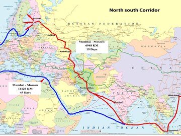 فعال شدن کریدور شمال-جنوب یک موضوع حیاتی برای دو کشور روسیه و ایران در شرایط تحریم است