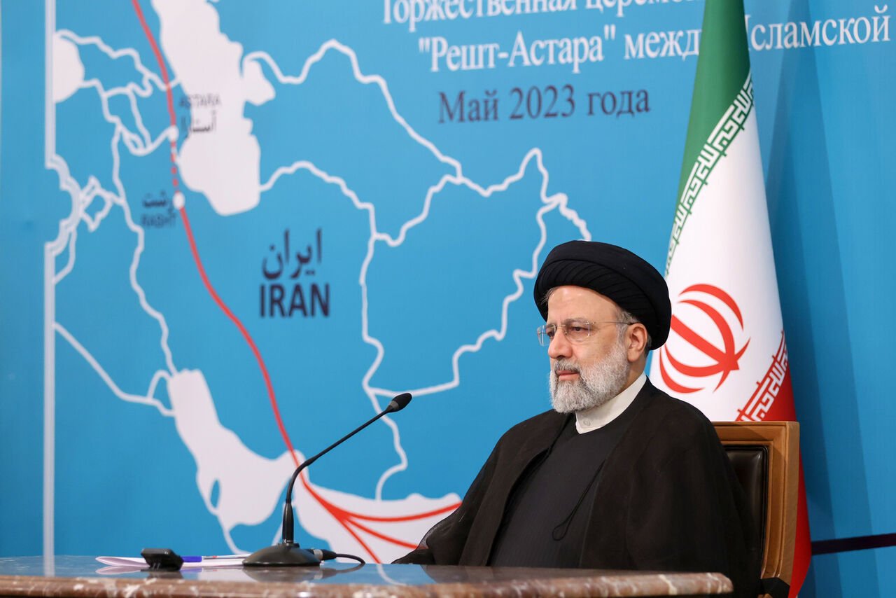 Raisi: Eisenbahnstrecke Rasht-Astara ist ein strategischer Schritt in den iranisch-russischen Beziehungen