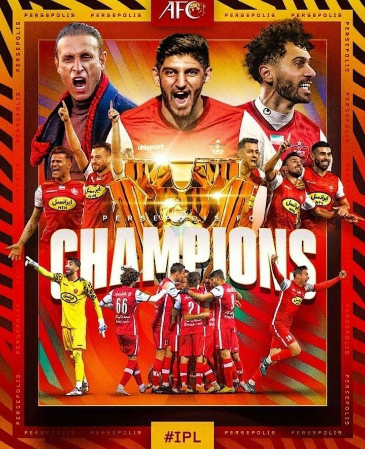 قهرمانی پرسپولیس سوژه‌ AFC شد+ عکس