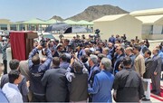 رئیس جمهور خط تبادل برق از چابهار به پاکستان را افتتاح کرد