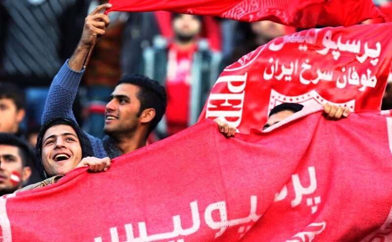 هواداران یزدی تیم پرسپولیس به شادی پرداختند
