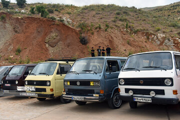 Un festival de Volkswagen à Shiraz