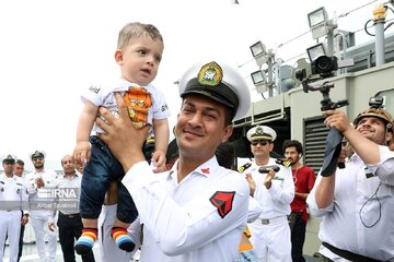 La 86ª flotilla de la Armada iraní llega a Bandar Abás